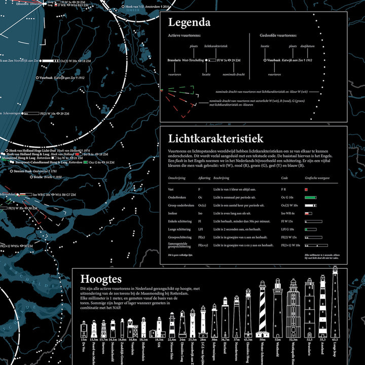 Dutch Lighthouse Map