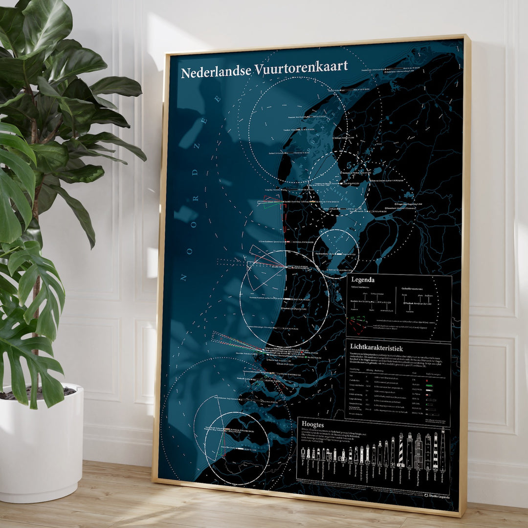 Dutch Lighthouse Map