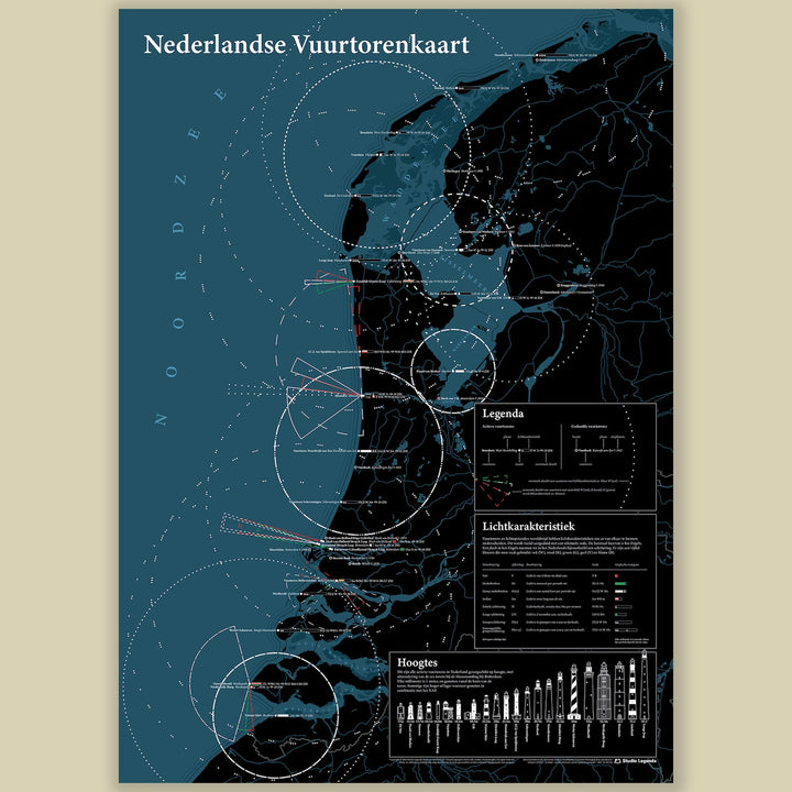 Dutch Lighthouse Map