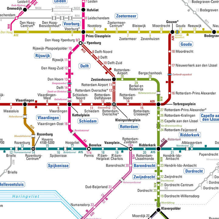 Nederlandse Snelwegkaart 2025