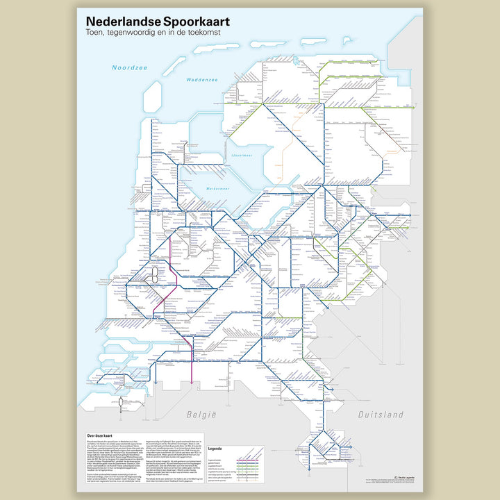 Nederlandse Spoorkaart 5e ed.