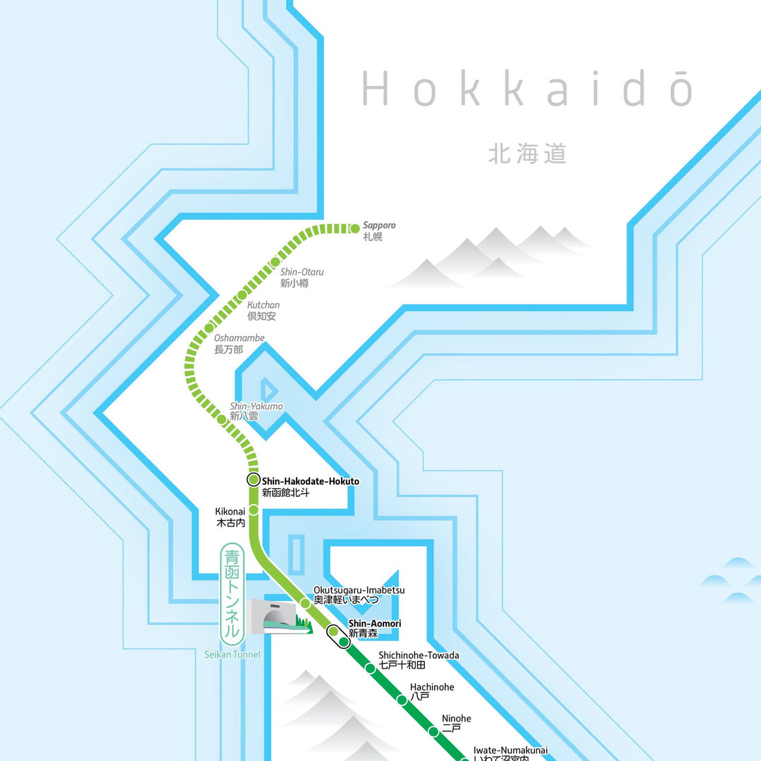 Shinkansen Map